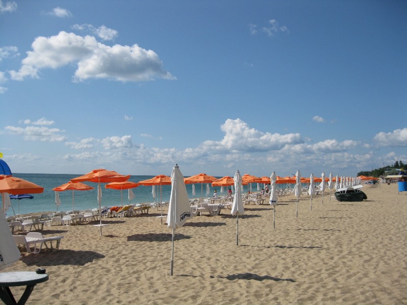 Отдых в Золотых Песках, пляж